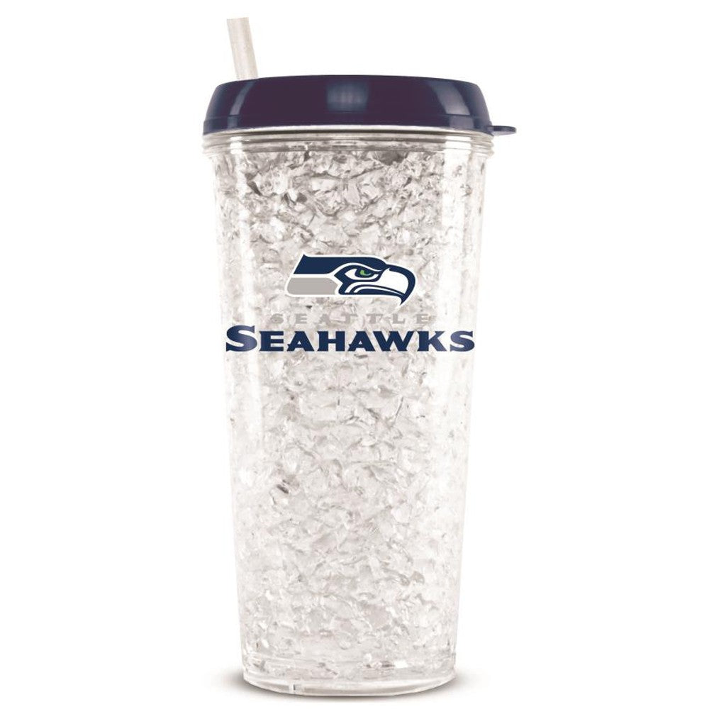 Seattle Seahawks Crystal Freezer Tumbler