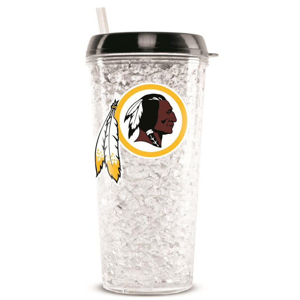 Washington Redskins Crystal Freezer Tumbler