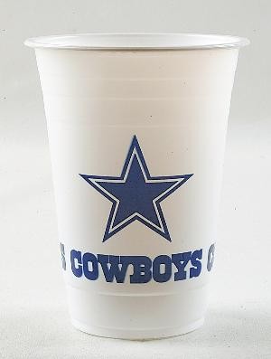 Dallas Cowboys Plastic Cups
