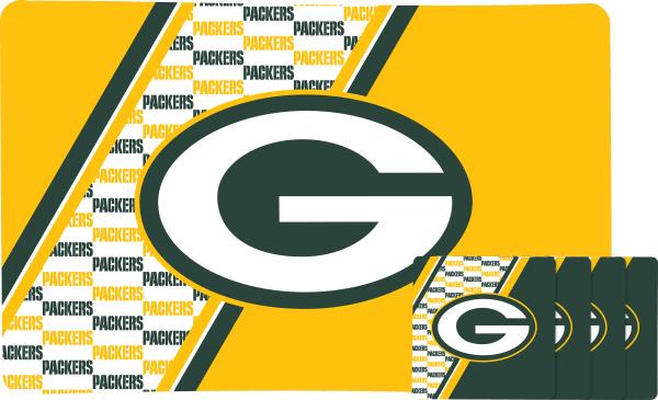 Green Bay Packers Placemat & Coaster Set