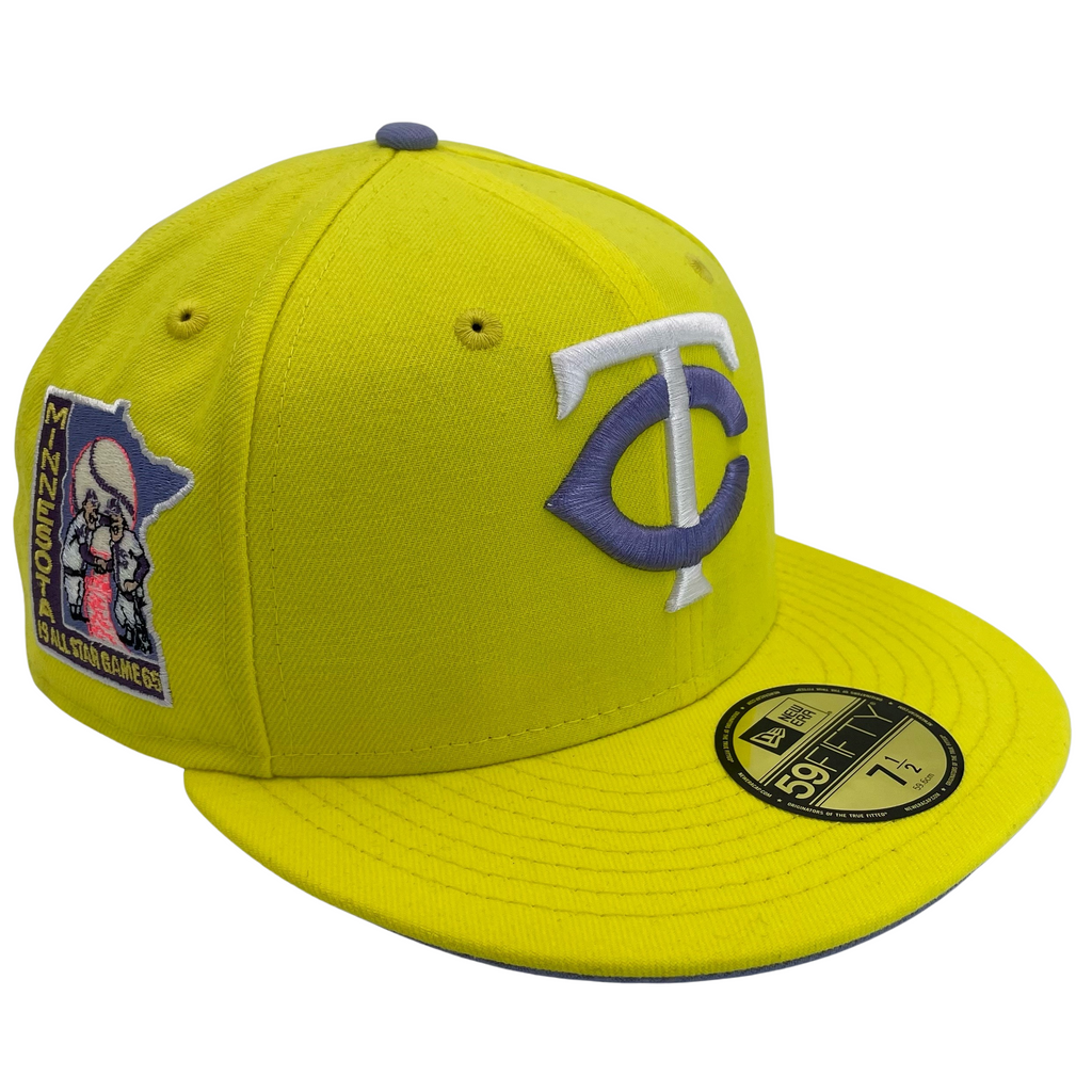 59FIFTY Minnesota Twins Yellow/Lavender 1965 All Star Game Patch