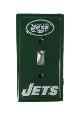 New York Jets Ceramic Switch Plate Cover