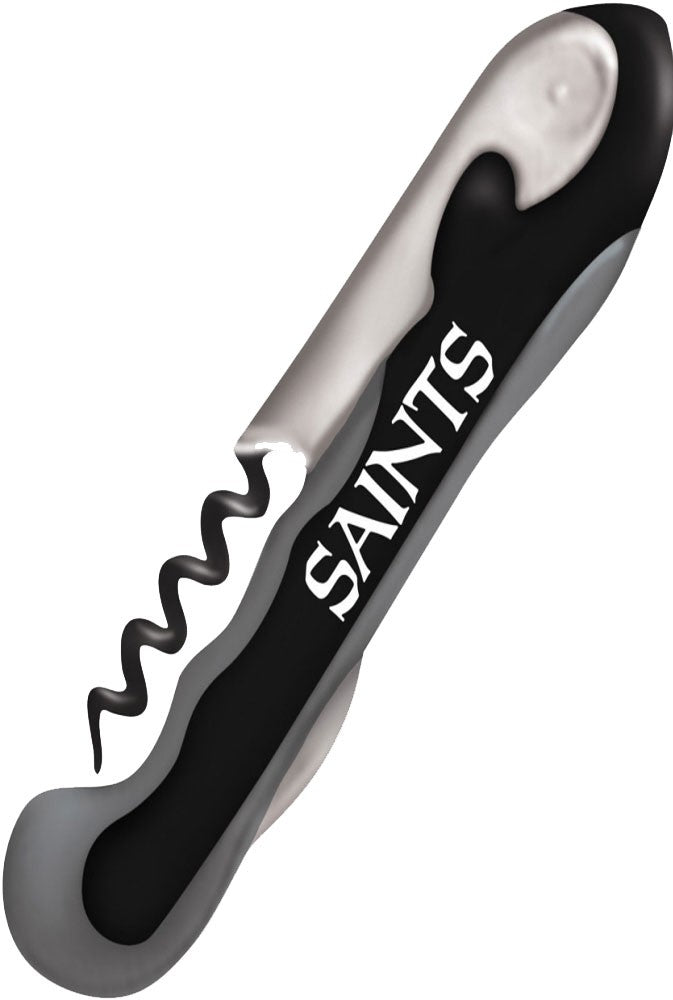 New Orleans Saints Silicone Corkscrew Tool