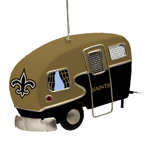 New Orleans Saints Team Camper Ornament