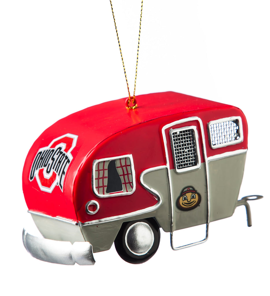 Ohio State Buckeyes Team Camper Ornament