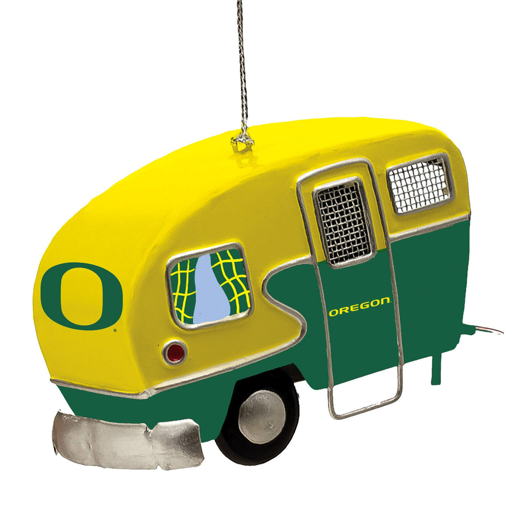 Oregon Ducks Team Camper Ornament