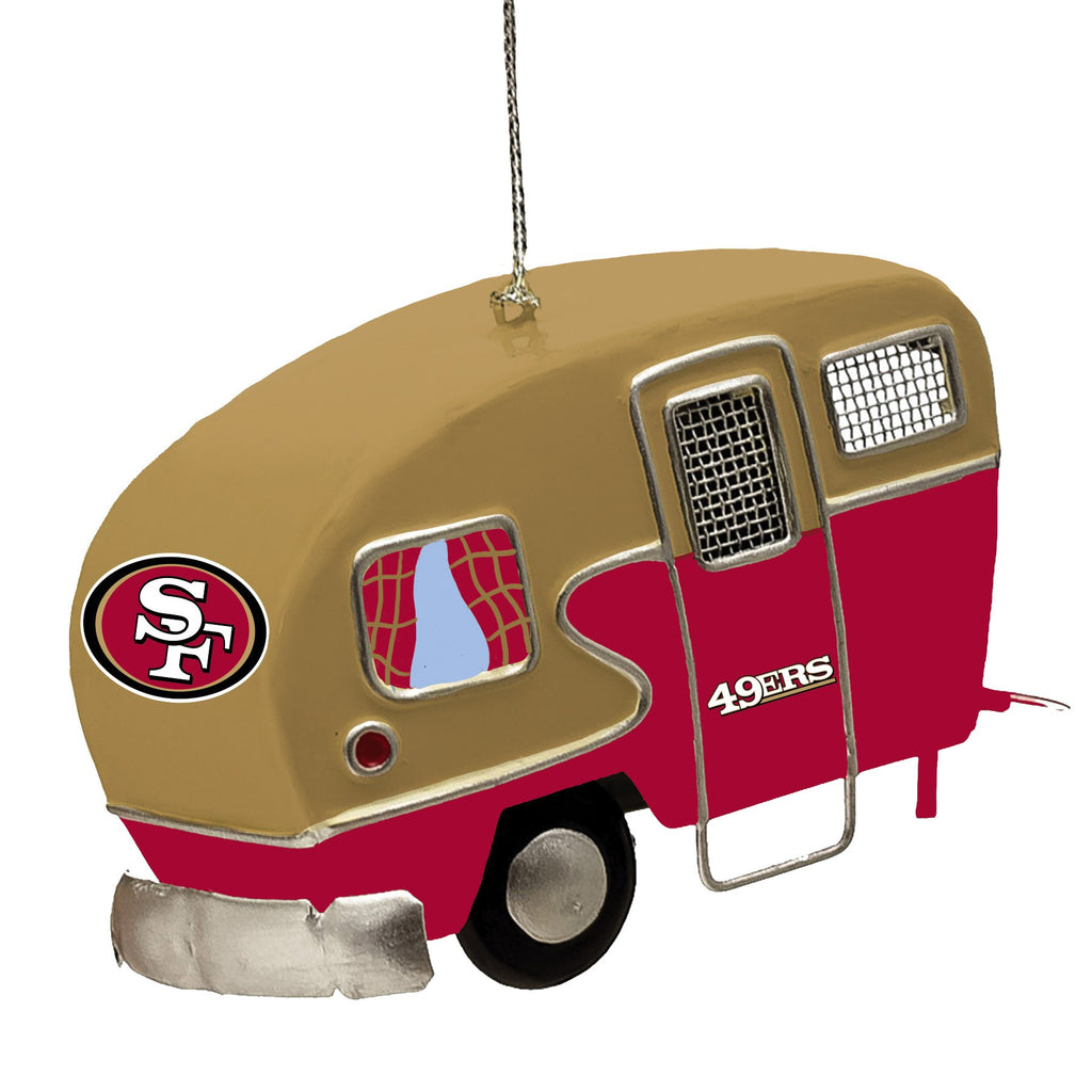 San Francisco 49ers Team Camper Ornament