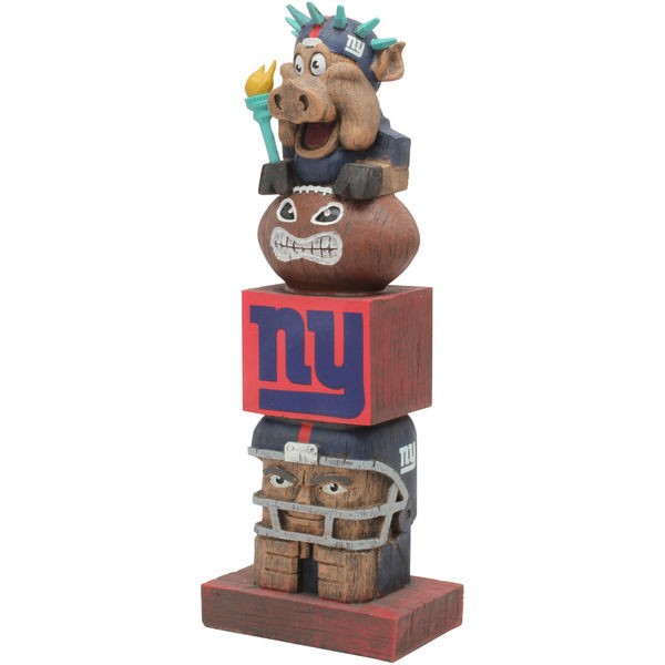 New York Giants Tiki Totem Pole