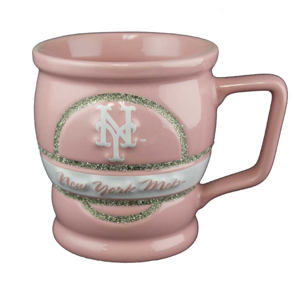 New York Mets Pink Bling Mug