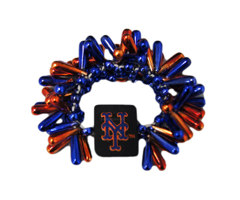 New York Mets Bead Bracelet