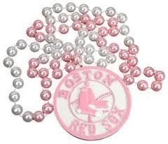 Boston Red Sox Pink Logo Beads