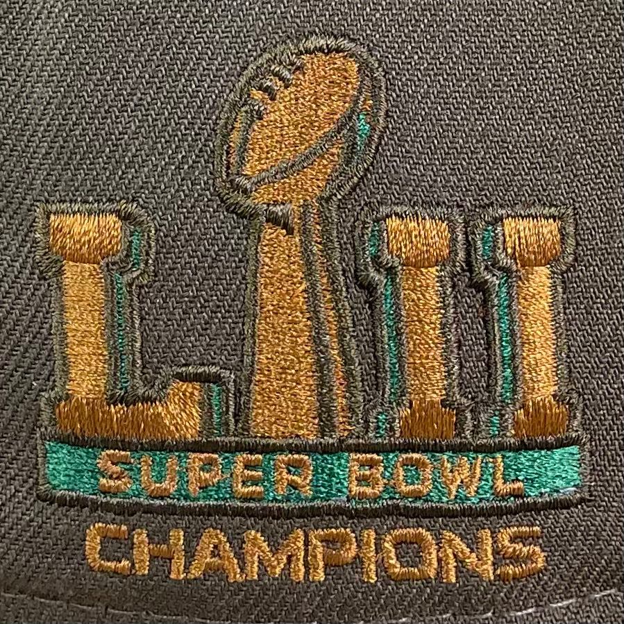 Philadelphia Eagles Brown/Peanut with Green UV Super Bowl LII