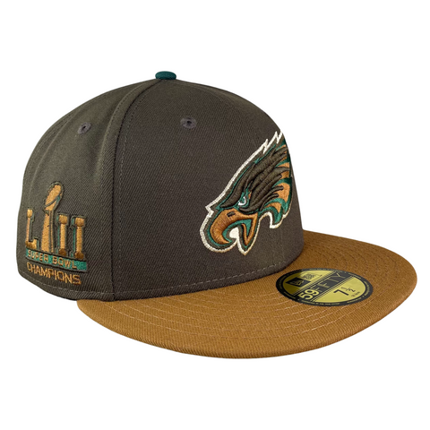 59FIFTY Philadelphia Eagles Vegas Gold/Green/Gray 1933 Est Patch