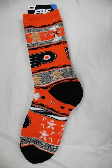 Philadelphia Flyers Ugly Xmas Socks