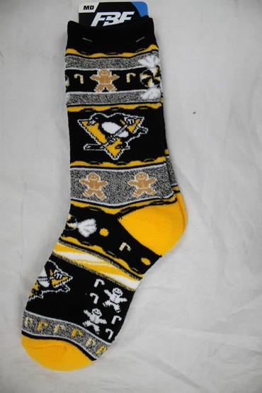 Pittsburgh Penguins Ugly Xmas Socks