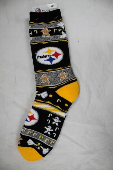 Pittsburgh Steelers Ugly Xmas Socks