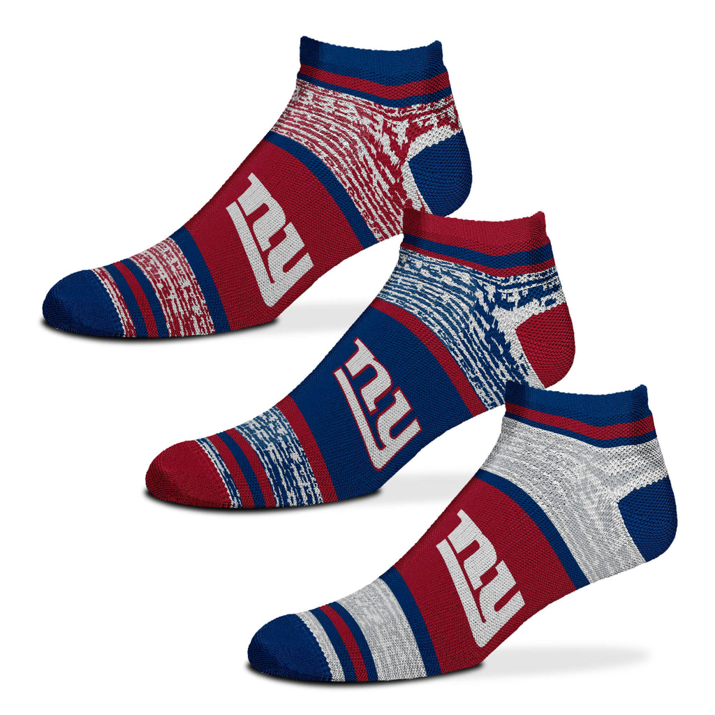 New York Giants Triplex Heathered Socks - 3 Pack