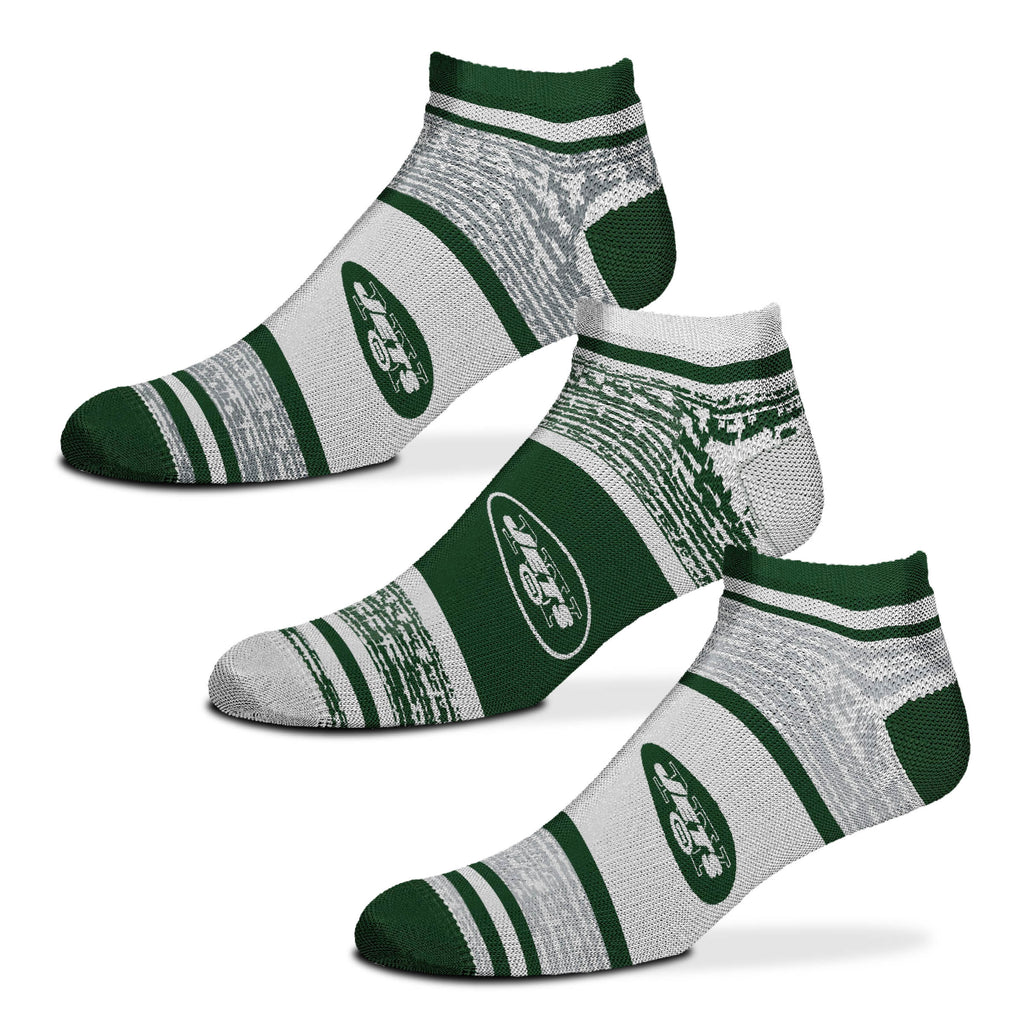 New York Jets Triplex Heathered Socks - 3 Pack