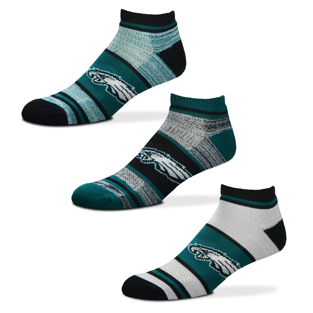 Philadelphia Eagles Triplex Heathered Socks - 3 Pack