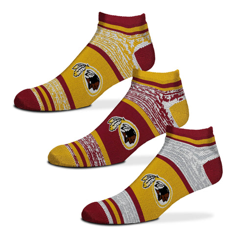 Washington Redskins Triplex Heathered Socks - 3 Pack