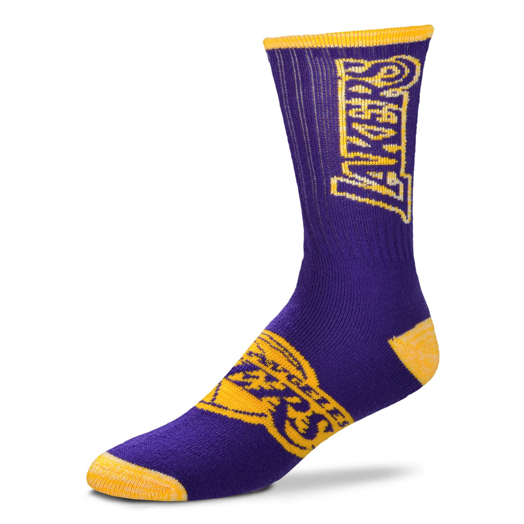 Los Angeles Lakers Crush Socks - Large