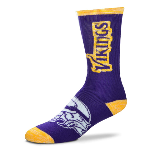 Minnesota Vikings Crush Socks - Medium