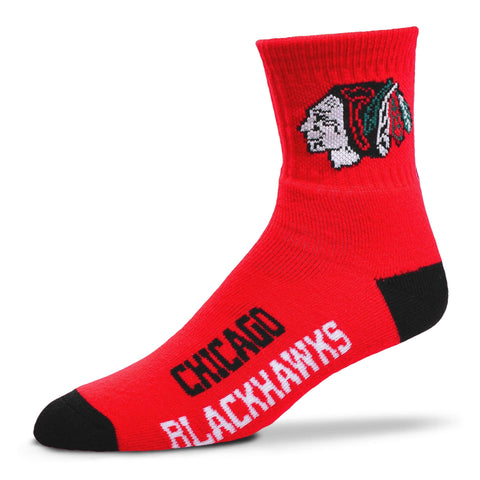 Chicago Blackhawks Team Color Crew Socks - Medium