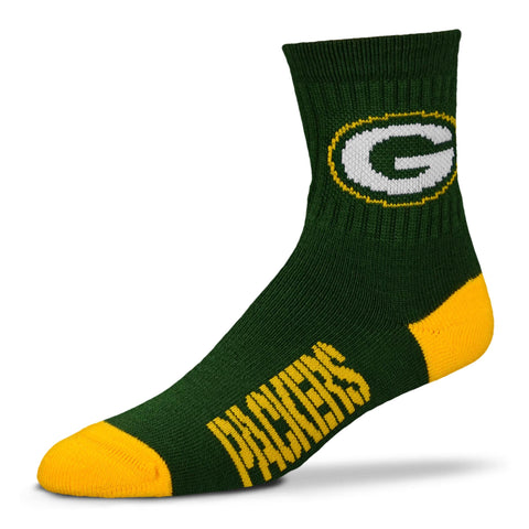 Green Bay Packers Team Color Crew Socks - Youth