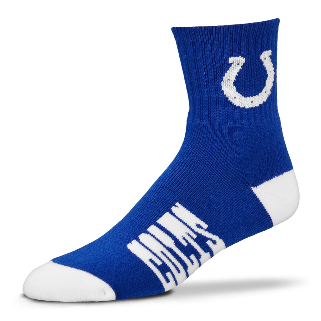 Indianapolis Colts Team Color Crew Socks - Large