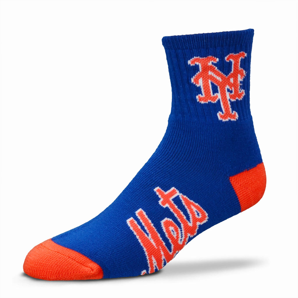 New York Mets Team Color Crew Socks - Large