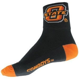 Oklahoma State Cowboys Team Color Crew Socks - Large