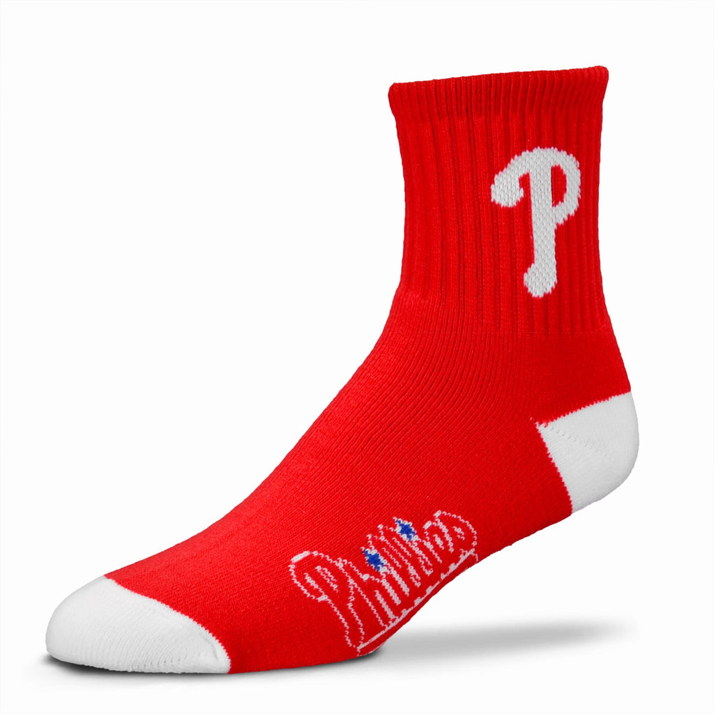 Philadelphia Phillies Team Color Crew Socks - Large