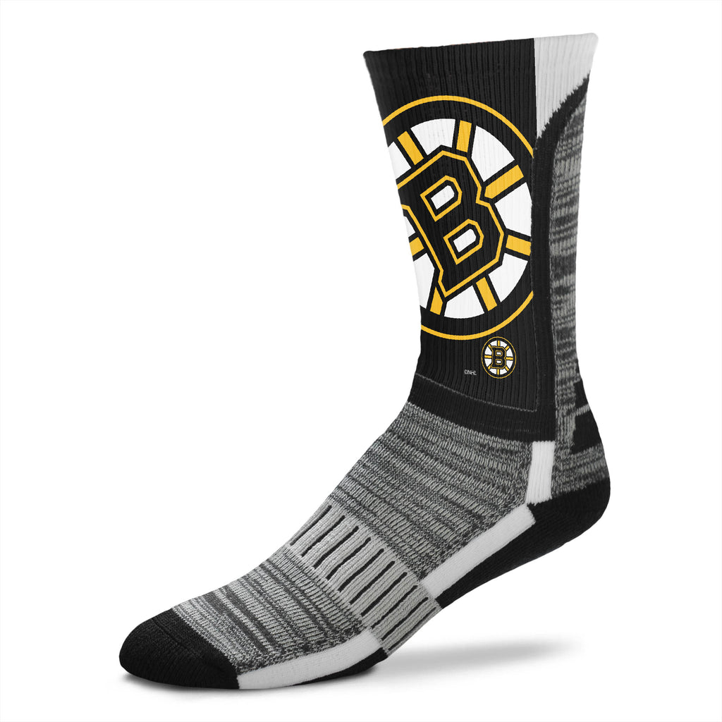 Boston Bruins DyeNamic Big Logo Socks - Large