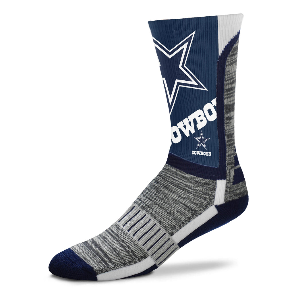 Dallas Cowboys DyeNamic Big Logo Socks - Large