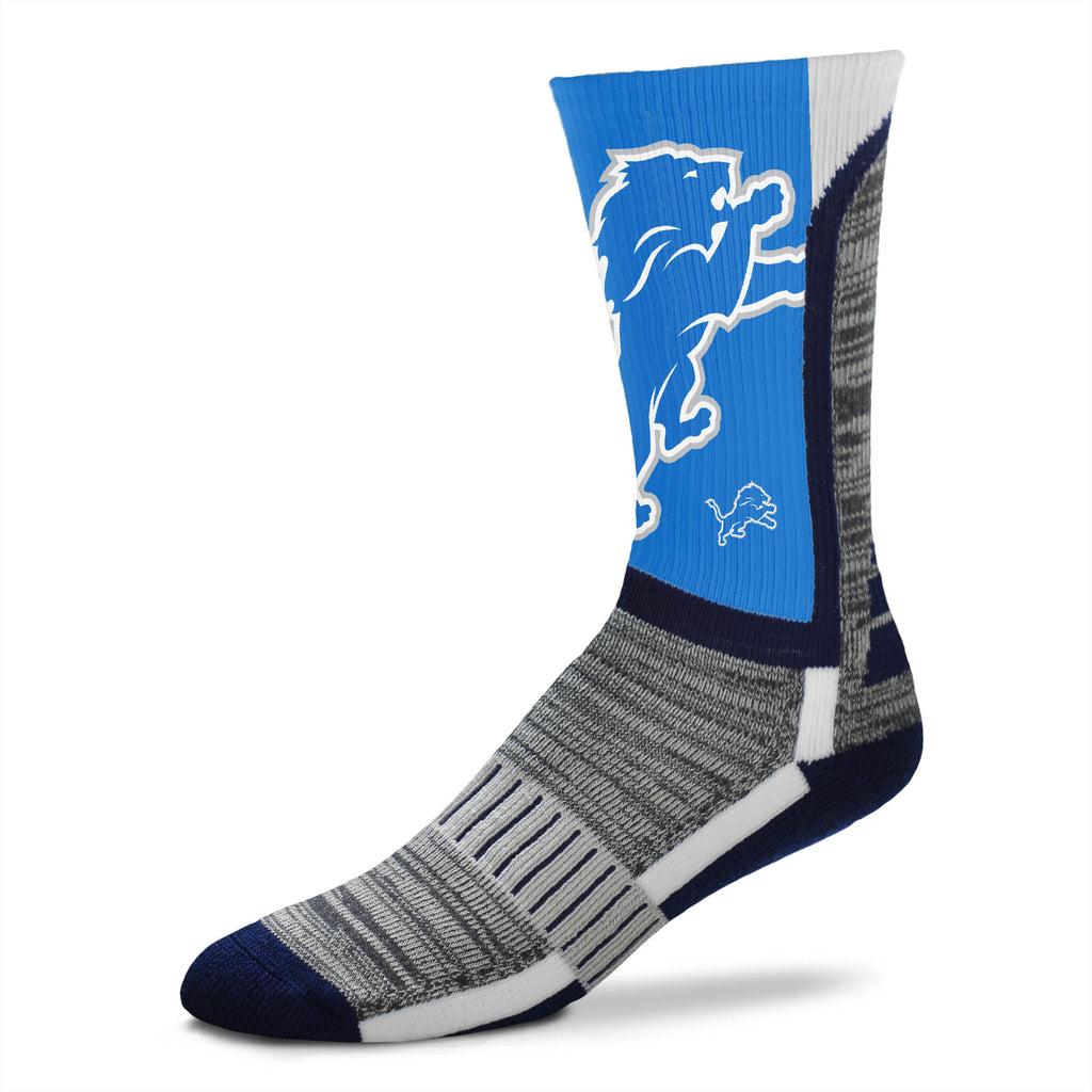 Detroit Lions DyeNamic Big Logo Socks - Large