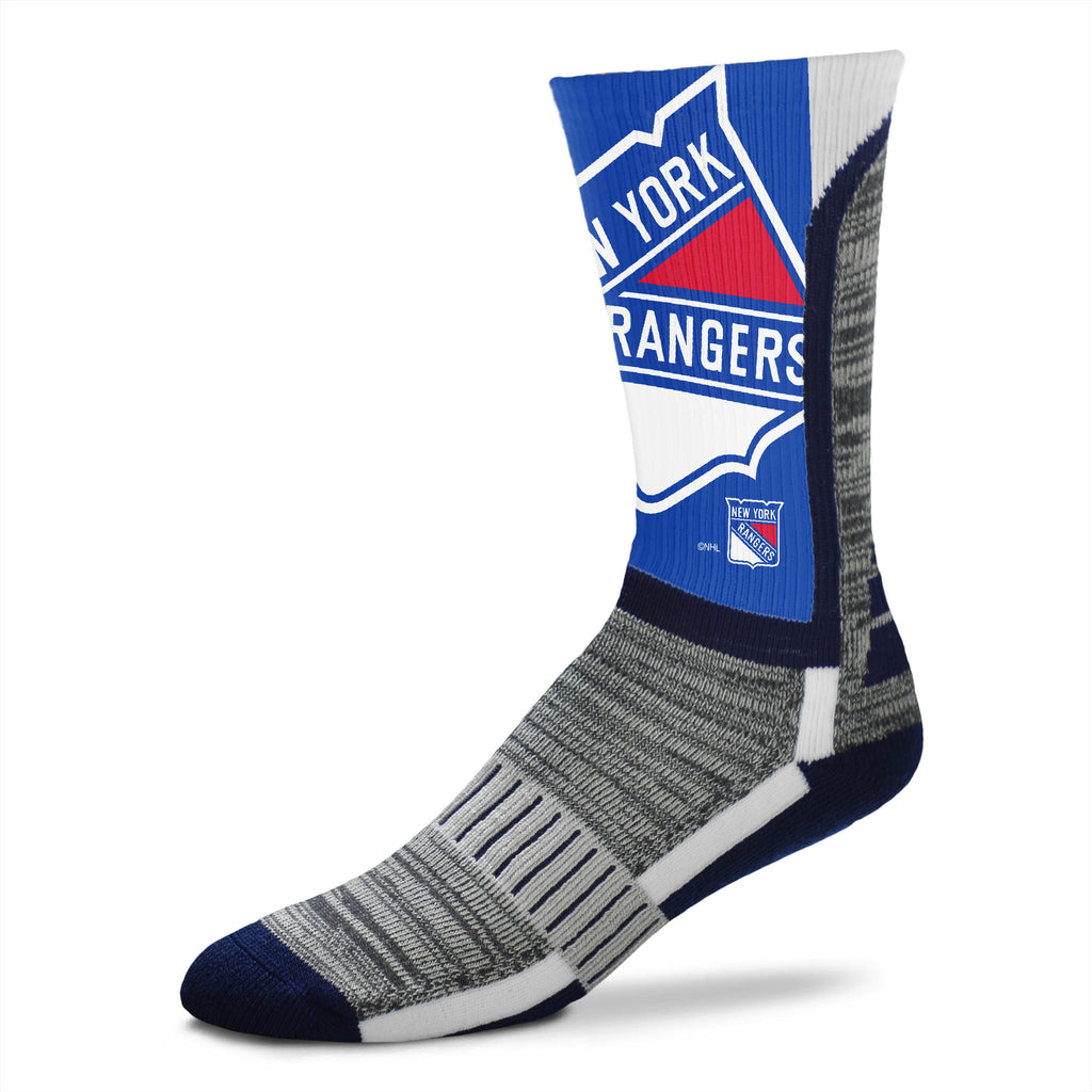 New York Rangers DyeNamic Big Logo Socks - Large
