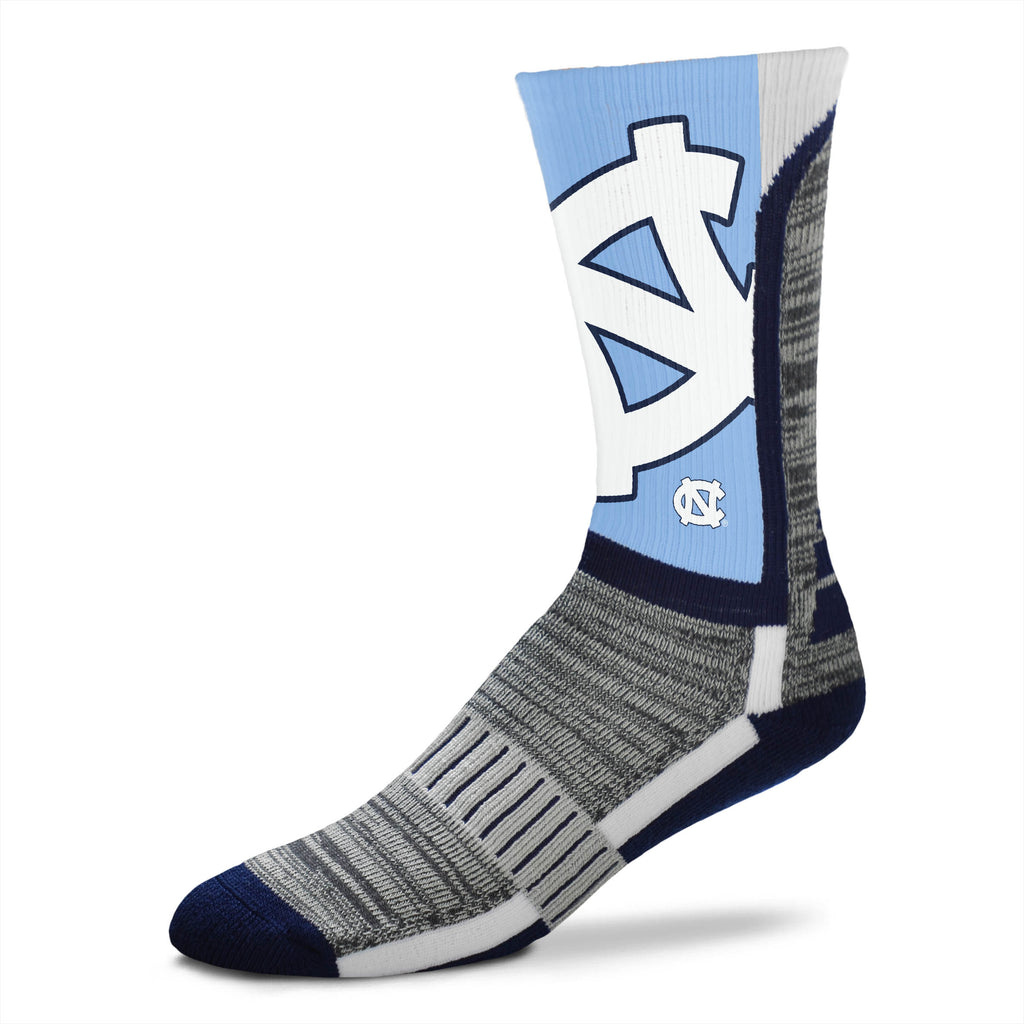 North Carolina Tar Heels DyeNamic Big Logo Socks - Large