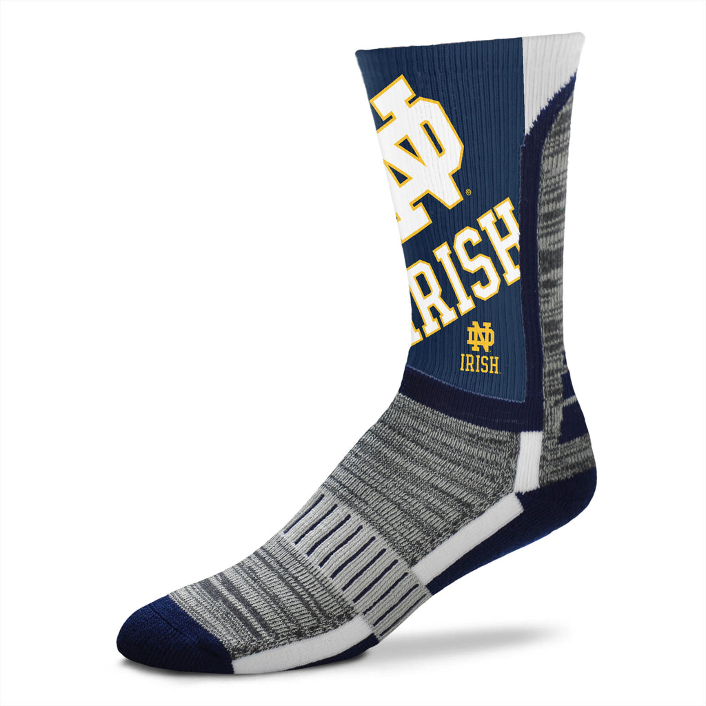 Notre Dame Fighting Irish DyeNamic Big Logo Socks - Large
