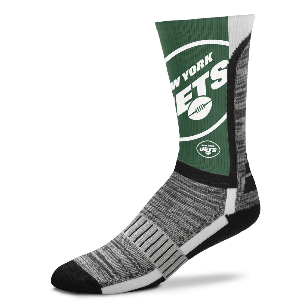 New York Jets DyeNamic Big Logo Socks - Medium