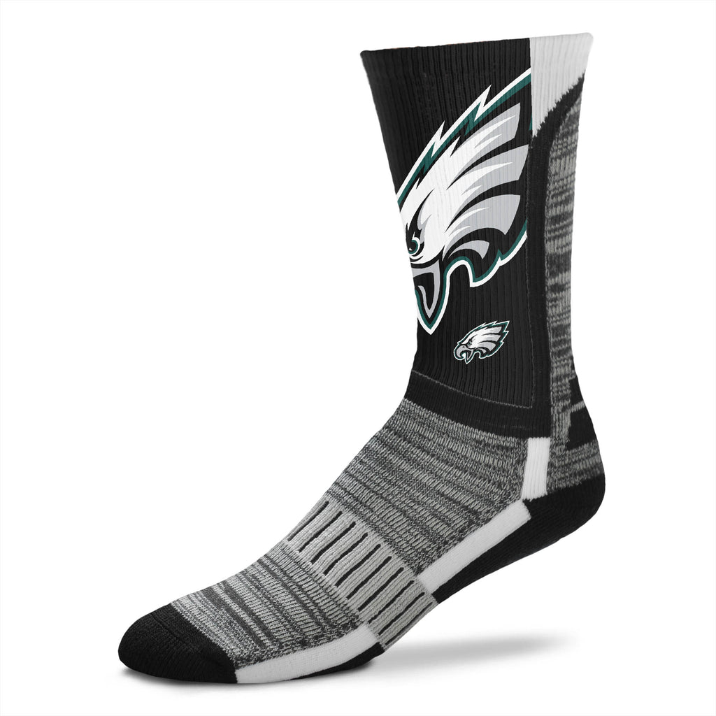 Philadelphia Eagles DyeNamic Big Logo Socks - Medium