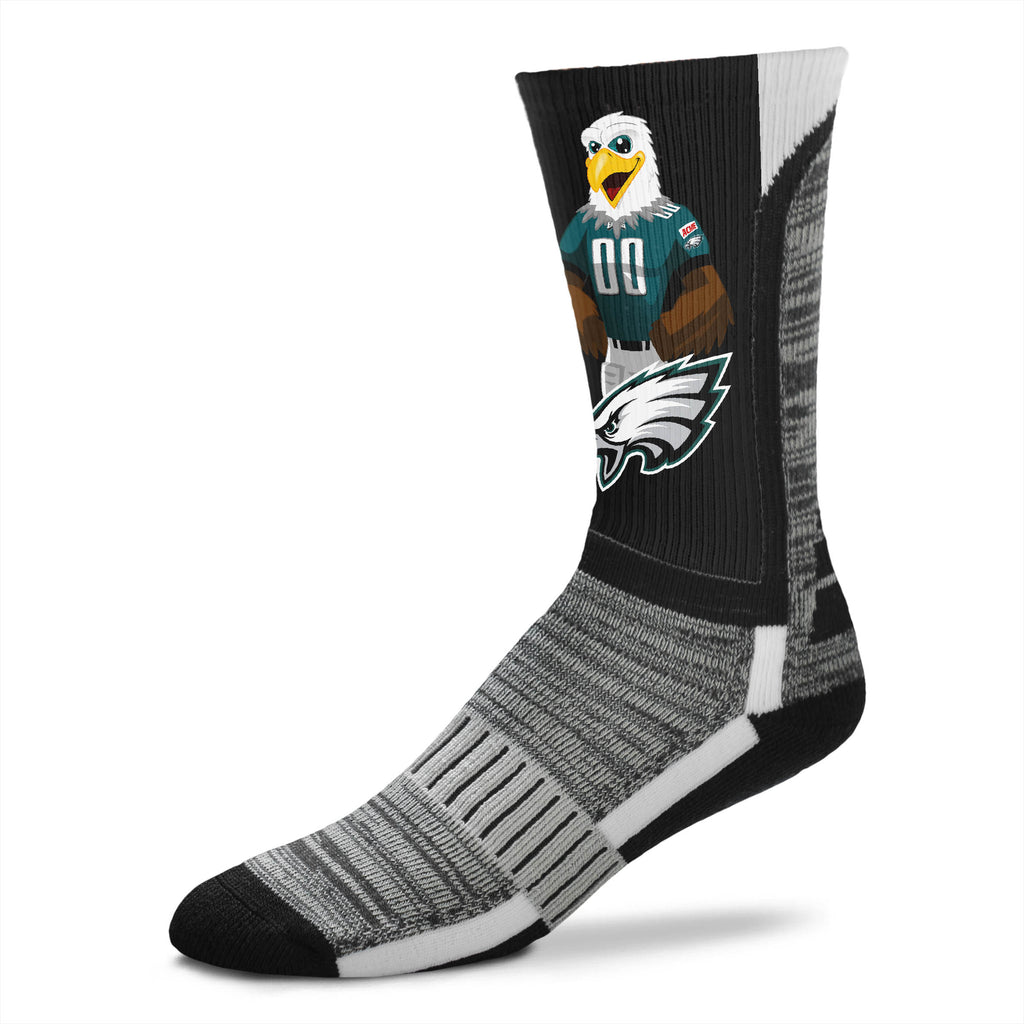 Philadelphia Eagles Swoop DyeNamic Mascot Socks - Medium