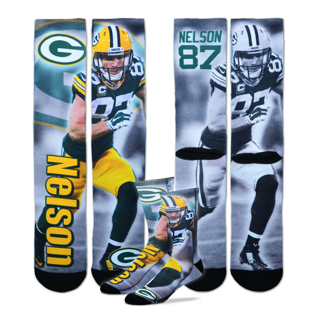 Green Bay Packers NFL Drive Player Sock Lg