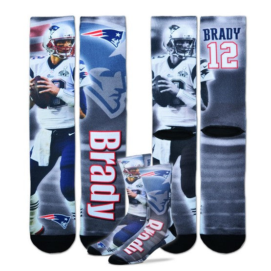 New England Patriots NFL Drive Player Sock Lg