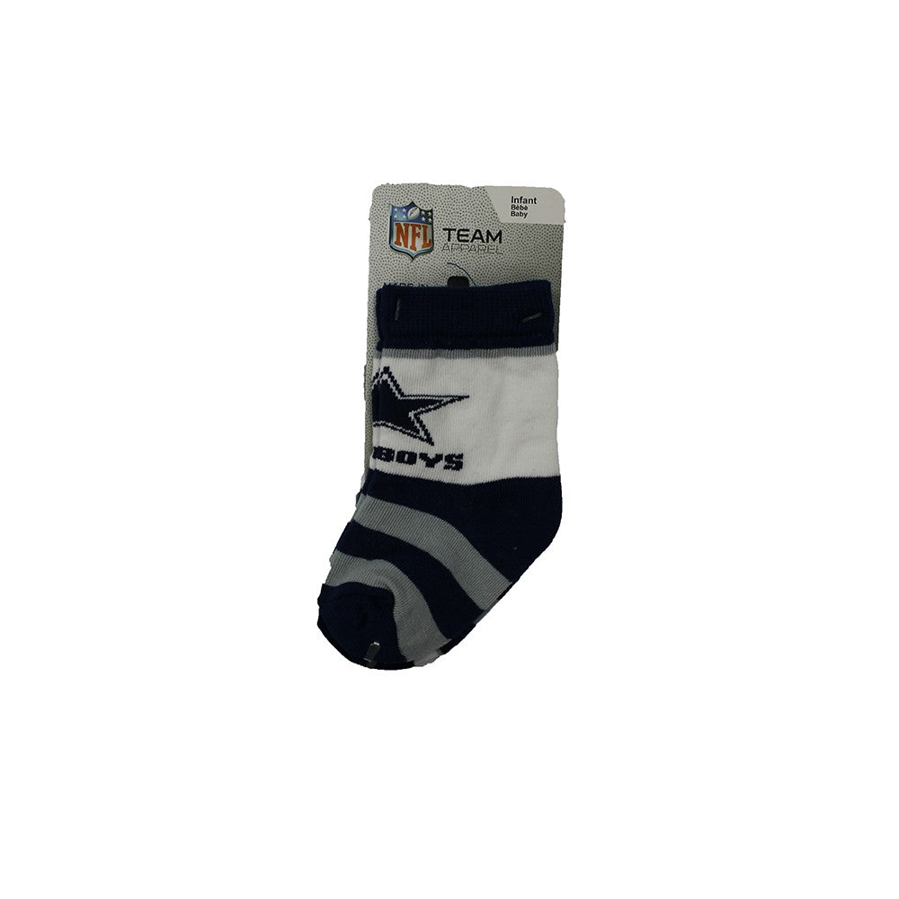 Dallas Cowboys Rugby Block Infant Socks