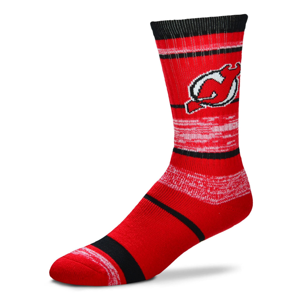 New Jersey Devils RMC Stripe Socks - Large