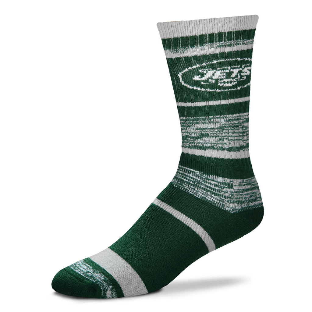 New York Jets RMC Stripe Socks - Large