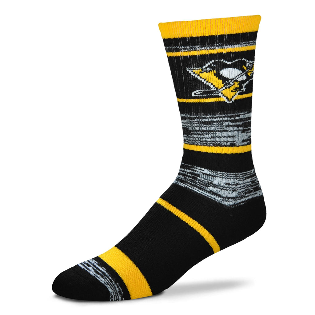 Pittsburgh Penguins RMC Stripe Socks - Large