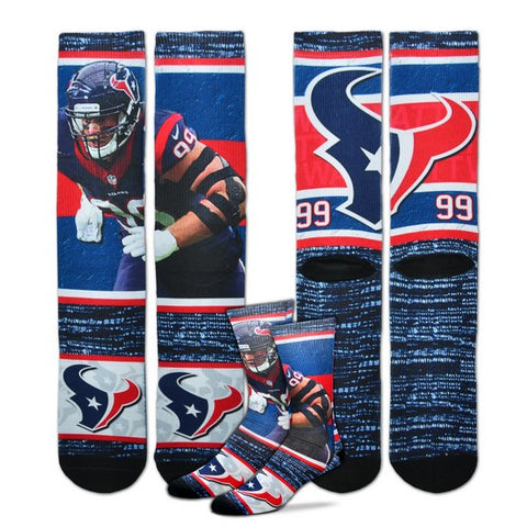 Houston Texans Rush Player Sock - Large