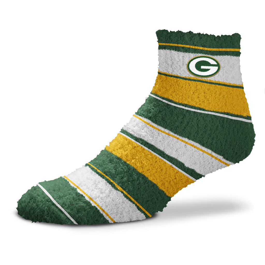 Green Bay Packers Skip Stripe Sleep Sock - OSFM