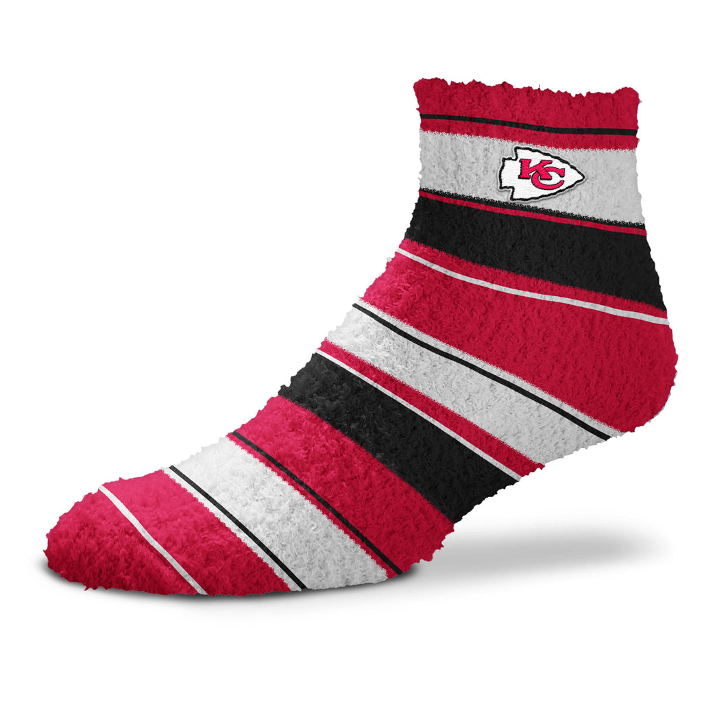 Kansas City Chiefs Skip Stripe Sleep Sock - OSFM